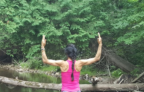 Women Yoga Hikes